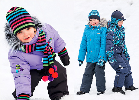 одежда зимняя для детей картинки