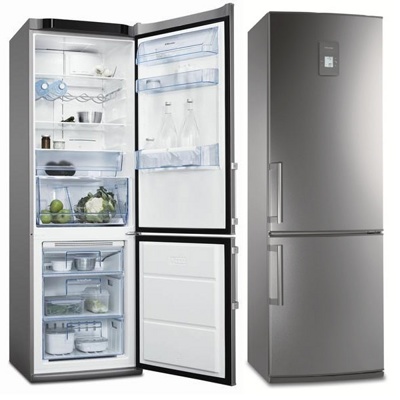 Двухкамерный отдельностоящий холодильник Electrolux ENA 34953X с системой No Frost